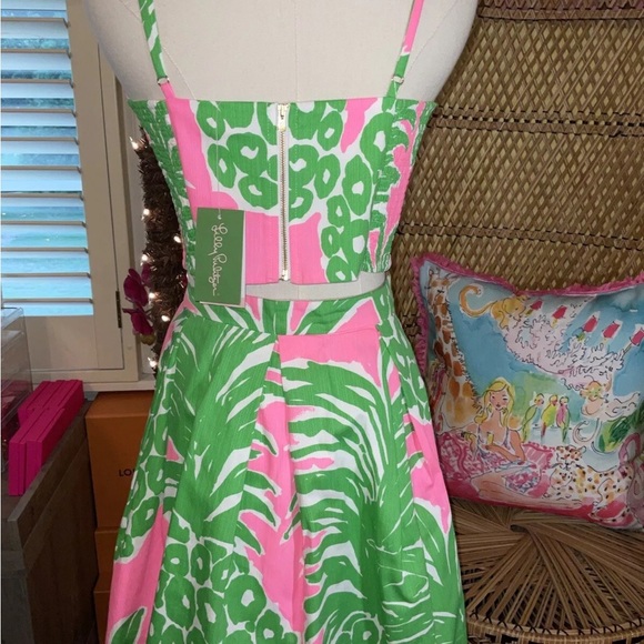 Lilly Pulitzer NWT Parfait Set Pink Pout Flamenco 🦄 Size 0 Holy Grail! 🦄 - Picture 10 of 16